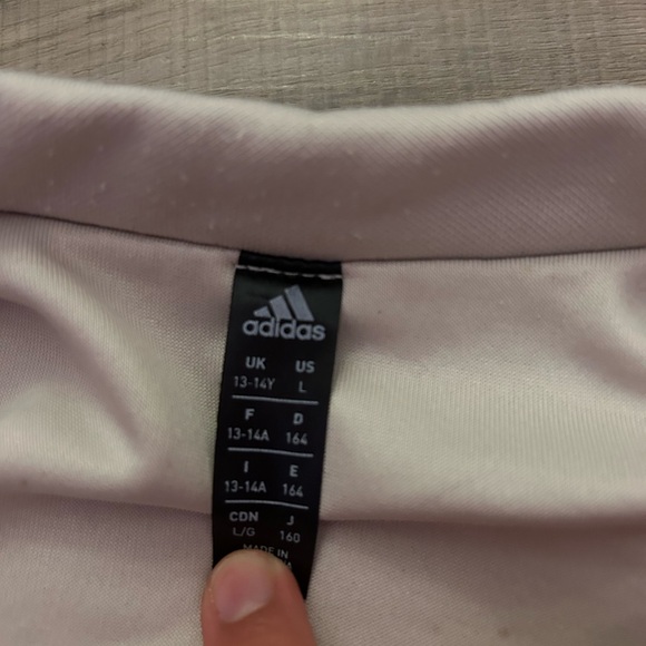 super cute adidas teddy bear sweater very warm - Picture 3 of 5